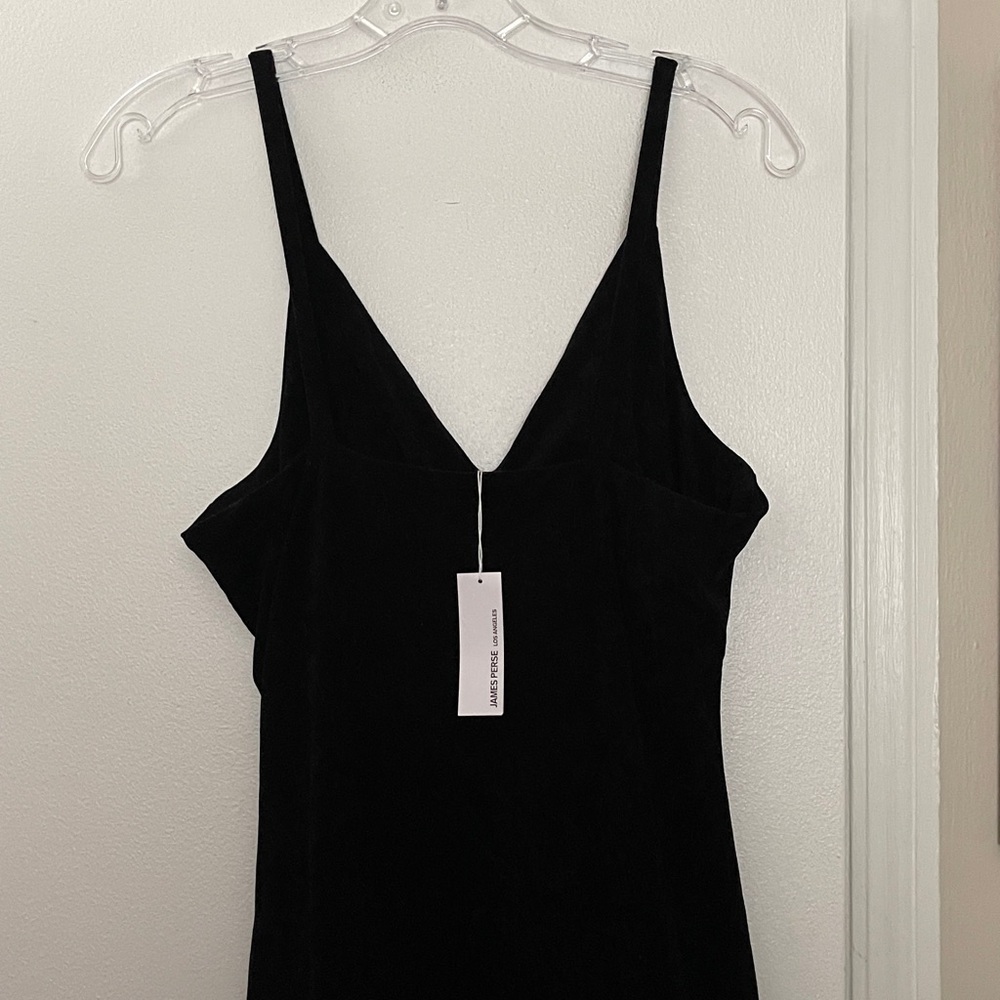James Perse Los Angeles Elegant Black Women's Dress size 3 New with tag $325